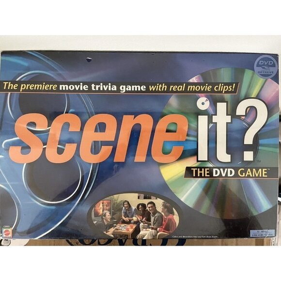 Scene It the DVD Game The Premiere Movie Edition Original 2003 Sealed New in Box - Picture 1 of 7